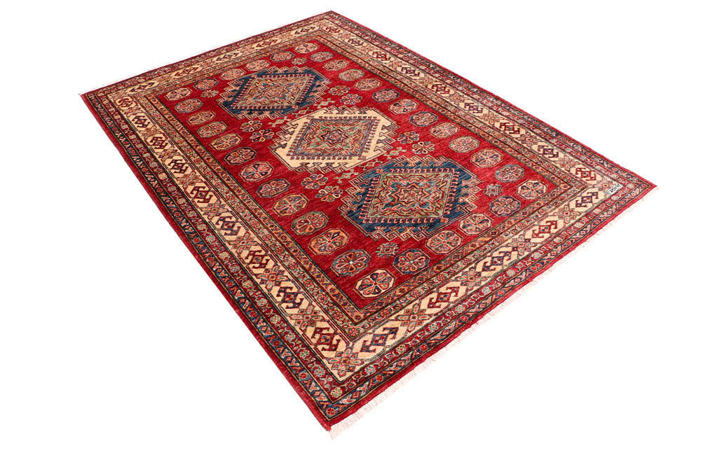 Dark Red Kazak 4' 11 x 6' 9 - No. 47955 - ALRUG Rug Store