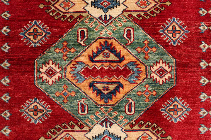 Firebrick Kazak 4' 9 x 6' 10 - No. 47956 - ALRUG Rug Store
