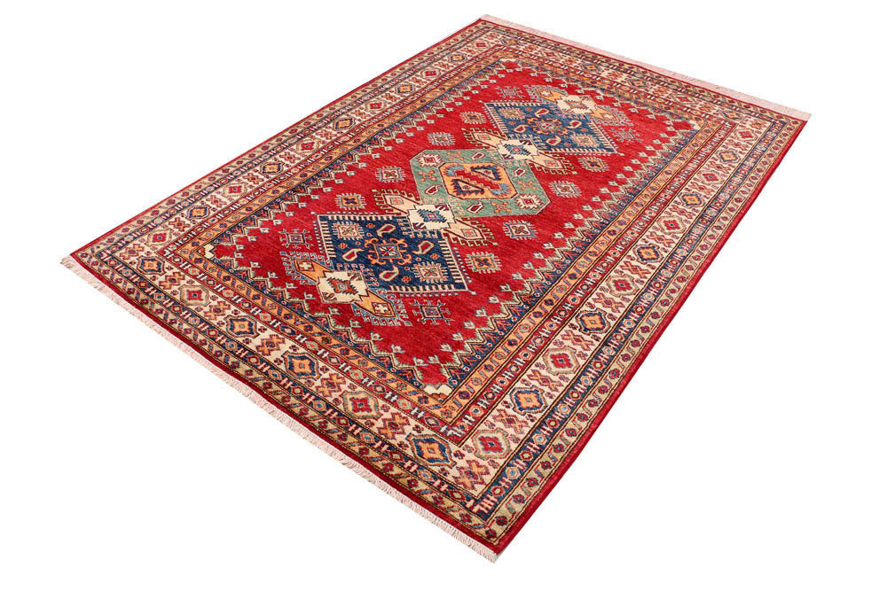 Firebrick Kazak 4' 9 x 6' 10 - No. 47956 - ALRUG Rug Store