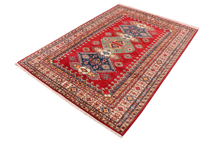 Firebrick Kazak 4' 9 x 6' 10 - No. 47956 - ALRUG Rug Store