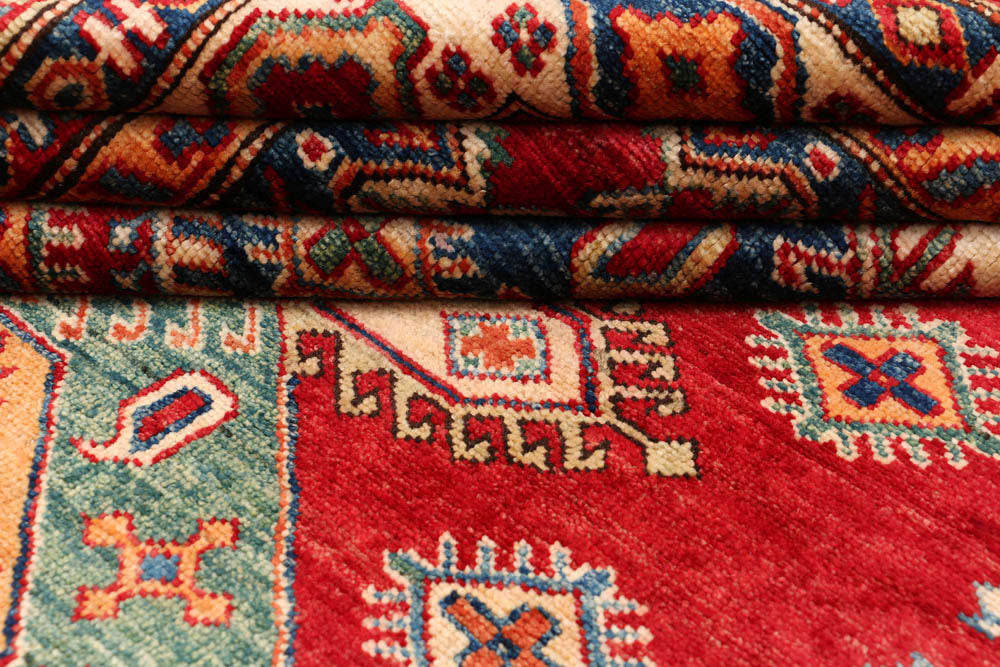 Firebrick Kazak 4' 9 x 6' 10 - No. 47956 - ALRUG Rug Store