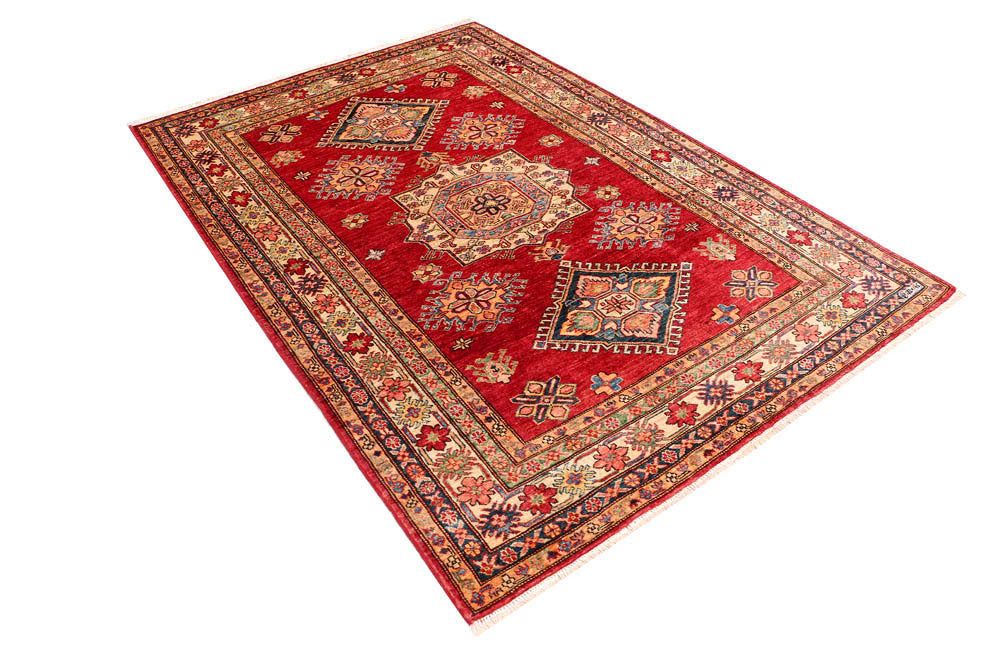 Firebrick Kazak 4' 9 x 6' 11 - No. 47958 - ALRUG Rug Store
