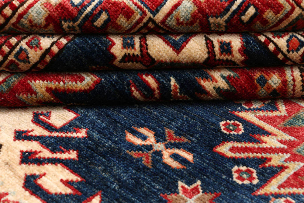 Dark Slate Grey Kazak 4' 11 x 7' 3 - No. 47960 - ALRUG Rug Store