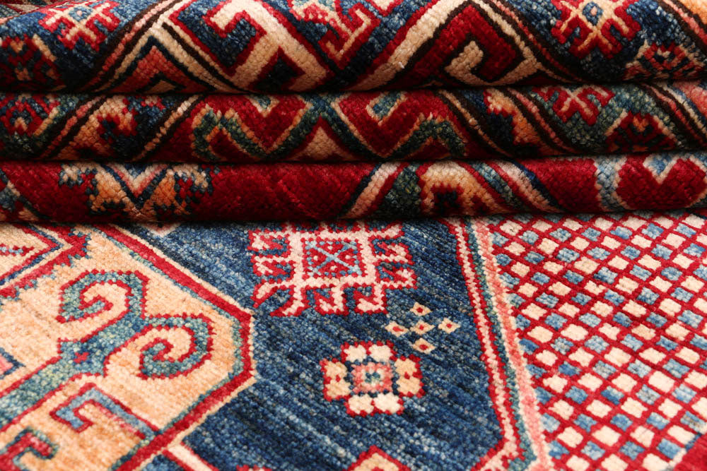 Firebrick Kazak 4' 7 x 7' - No. 47962 - ALRUG Rug Store