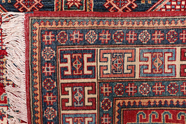 Firebrick Kazak 4' 7 x 7' - No. 47962 - ALRUG Rug Store