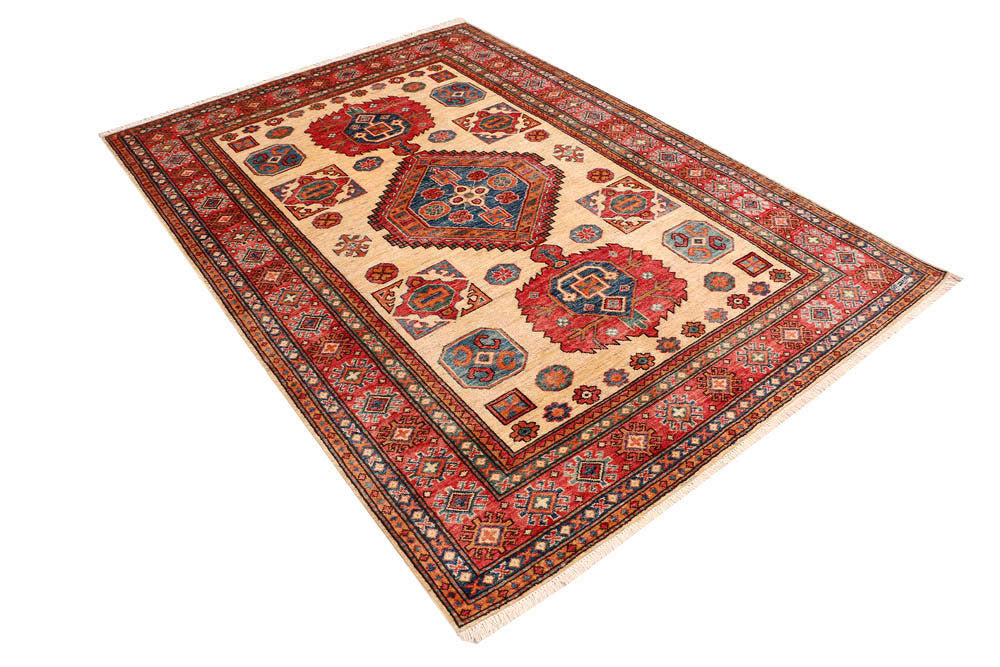 Wheat Kazak 5' 1 x 7' 3 - No. 47963 - ALRUG Rug Store