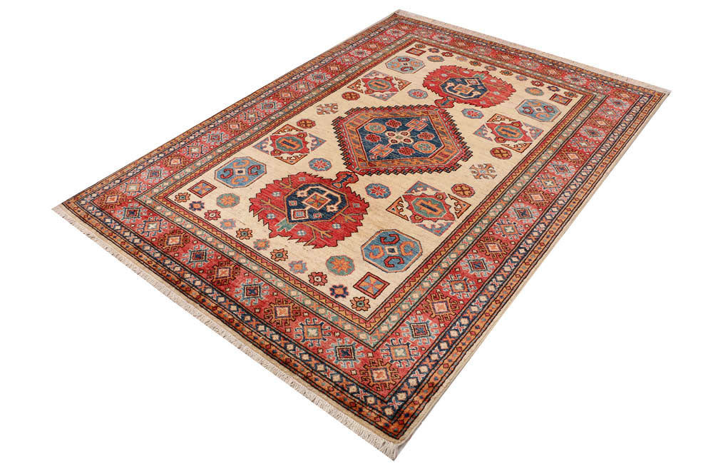 Wheat Kazak 5' 1 x 7' 3 - No. 47963 - ALRUG Rug Store