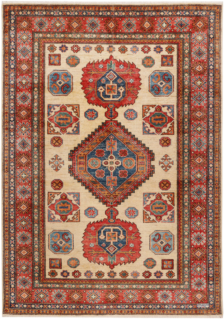 Wheat Kazak 5' 1 x 7' 3 - No. 47963 - ALRUG Rug Store