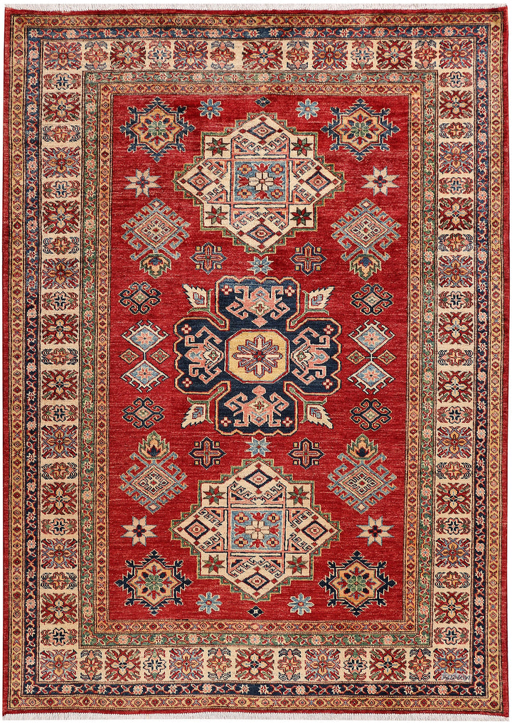 Firebrick Kazak 4' 10 x 6' 9 - No. 47964 - ALRUG Rug Store