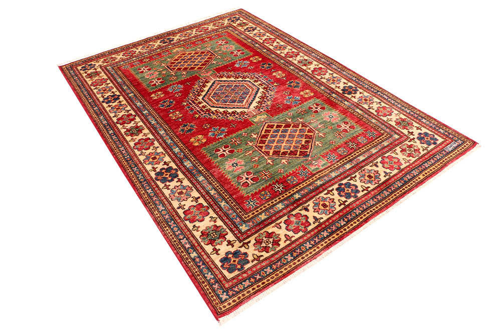Firebrick Kazak 4' 10 x 6' 9 - No. 47966 - ALRUG Rug Store