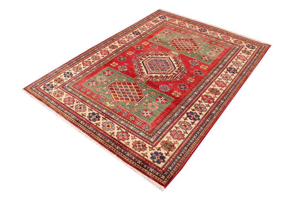 Firebrick Kazak 4' 10 x 6' 9 - No. 47966 - ALRUG Rug Store