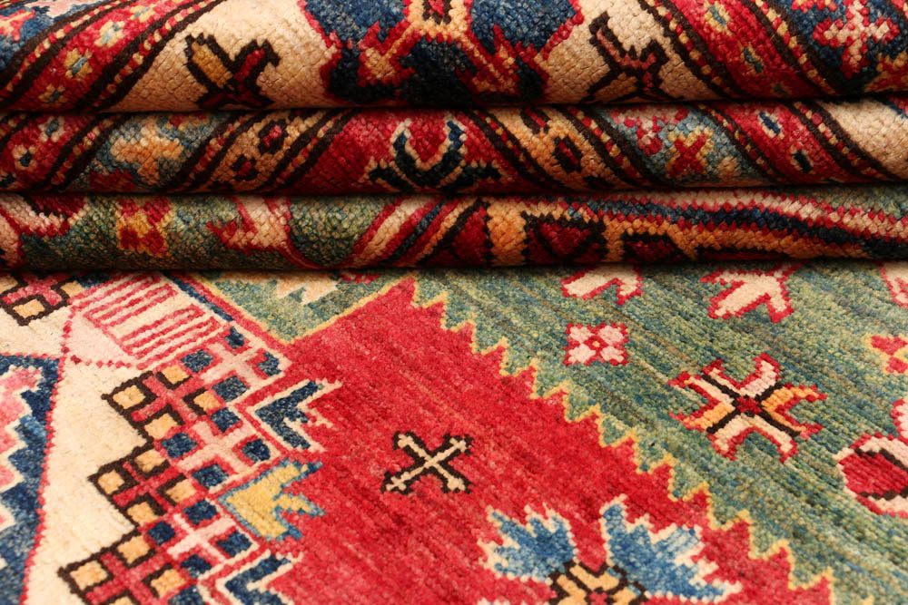Firebrick Kazak 4' 10 x 6' 9 - No. 47966 - ALRUG Rug Store