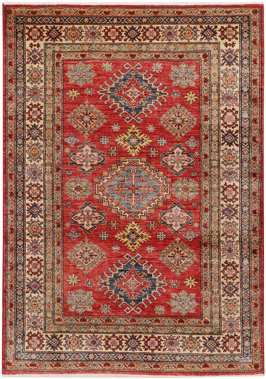 Firebrick Kazak 5' x 7' 2 - No. 47967 - ALRUG Rug Store