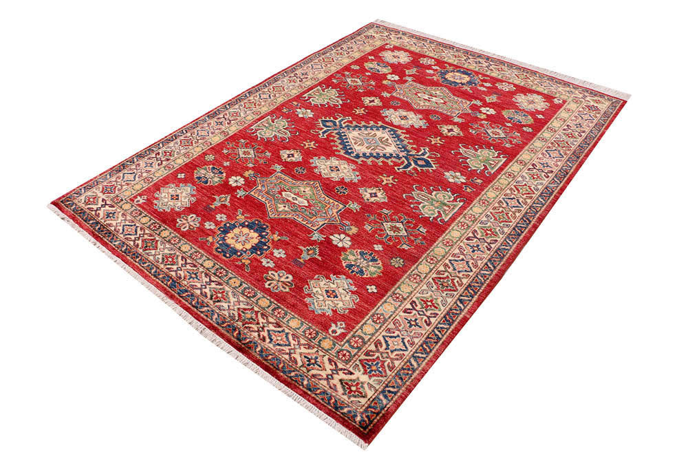 Firebrick Kazak 4' 11 x 6' 11 - No. 47969 - ALRUG Rug Store