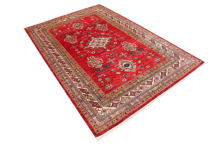 Firebrick Kazak 4' 10 x 7' 3 - No. 47972 - ALRUG Rug Store