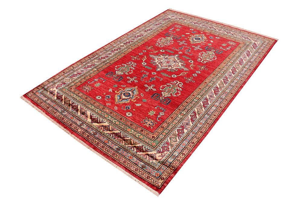Firebrick Kazak 4' 10 x 7' 3 - No. 47972 - ALRUG Rug Store