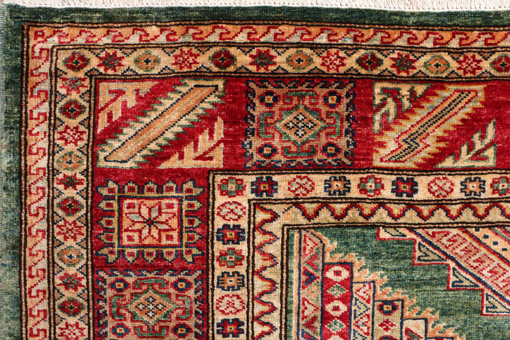 Sea Green Kazak 5' x 6' 5 - No. 47973 - ALRUG Rug Store