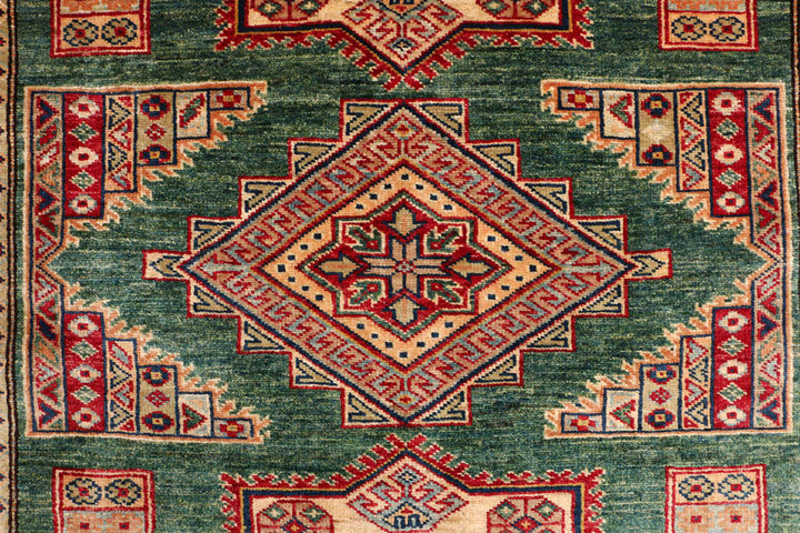 Sea Green Kazak 5' x 6' 5 - No. 47973 - ALRUG Rug Store