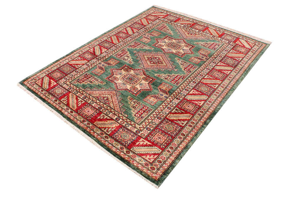Sea Green Kazak 5' x 6' 5 - No. 47973 - ALRUG Rug Store