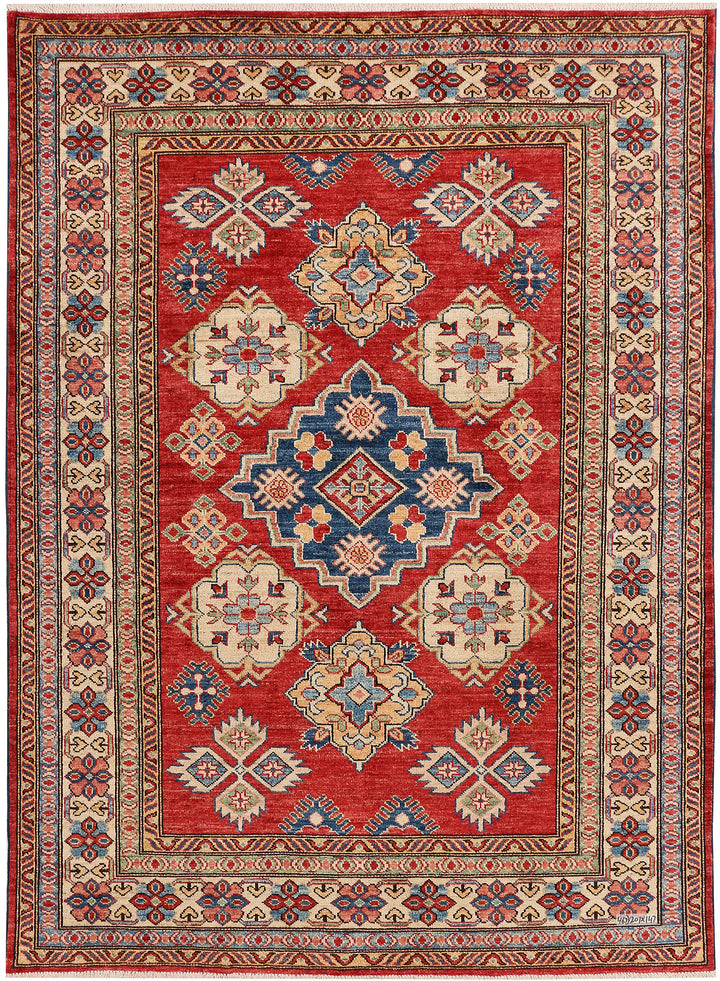 Firebrick Kazak 4' 10 x 6' 7 - No. 47974 - ALRUG Rug Store