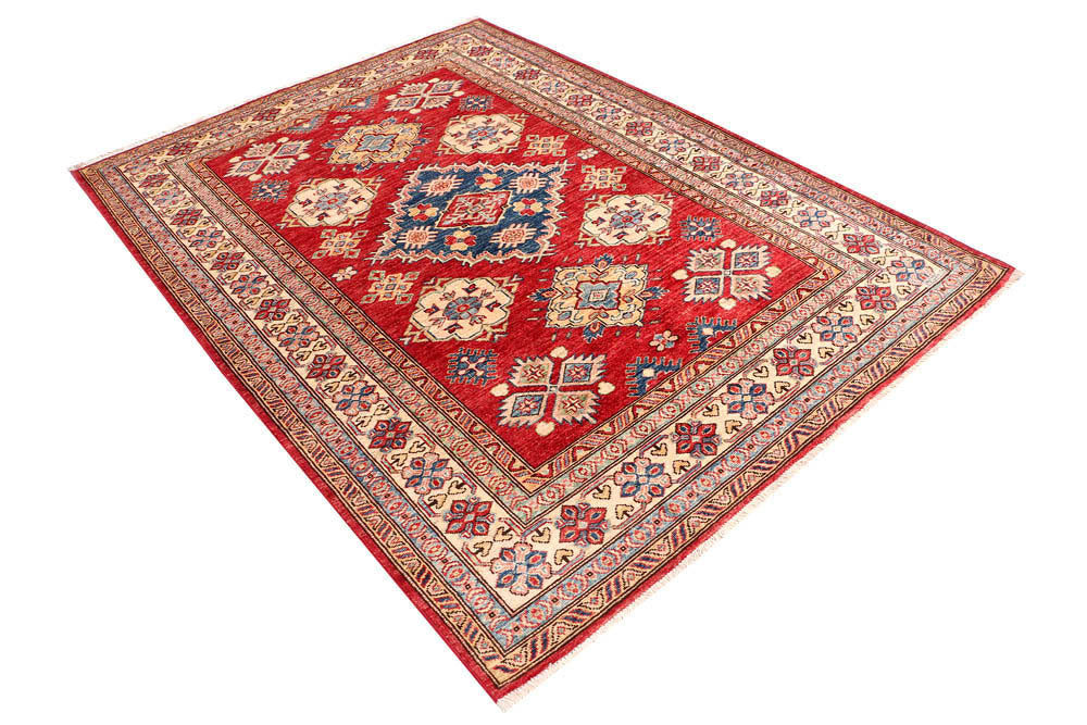 Firebrick Kazak 5' 3 x 7' 3 - No. 47976 - ALRUG Rug Store
