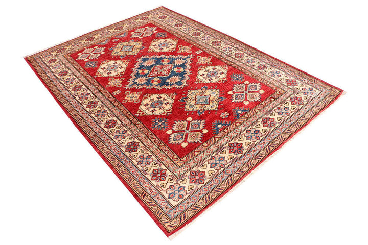 Firebrick Kazak 5' 3 x 7' 3 - No. 47976 - ALRUG Rug Store