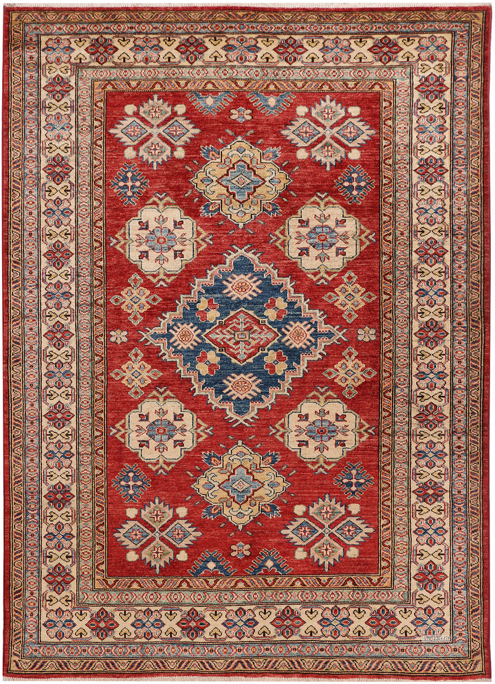 Firebrick Kazak 5' 3 x 7' 3 - No. 47976 - ALRUG Rug Store