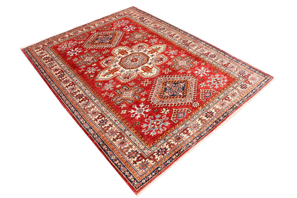 Brown Kazak 5' x 6' 6 - No. 47977 - ALRUG Rug Store