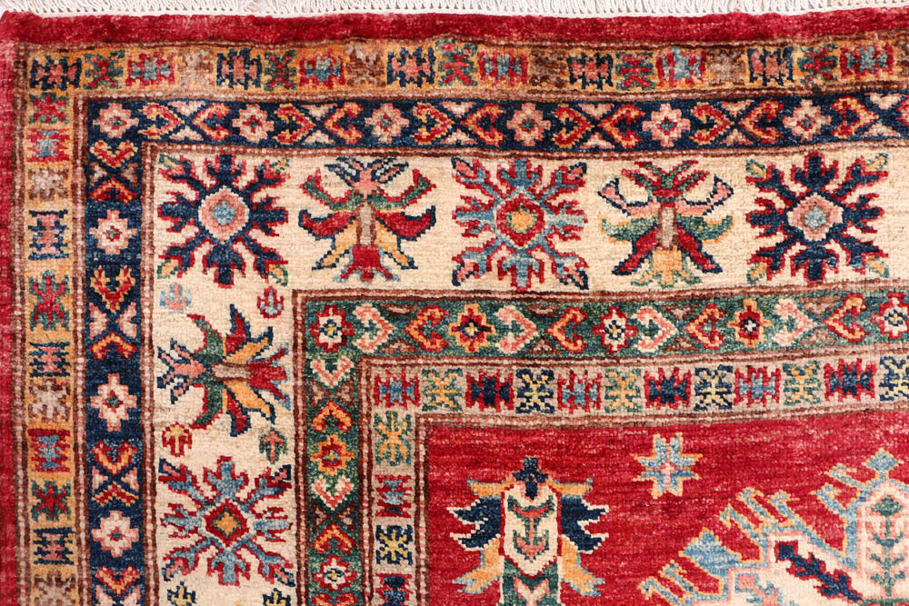 Firebrick Kazak 4' 10 x 6' 5 - No. 47986 - ALRUG Rug Store