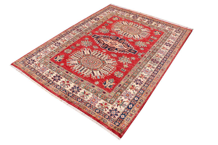 Firebrick Kazak 4' 10 x 6' 5 - No. 47986 - ALRUG Rug Store
