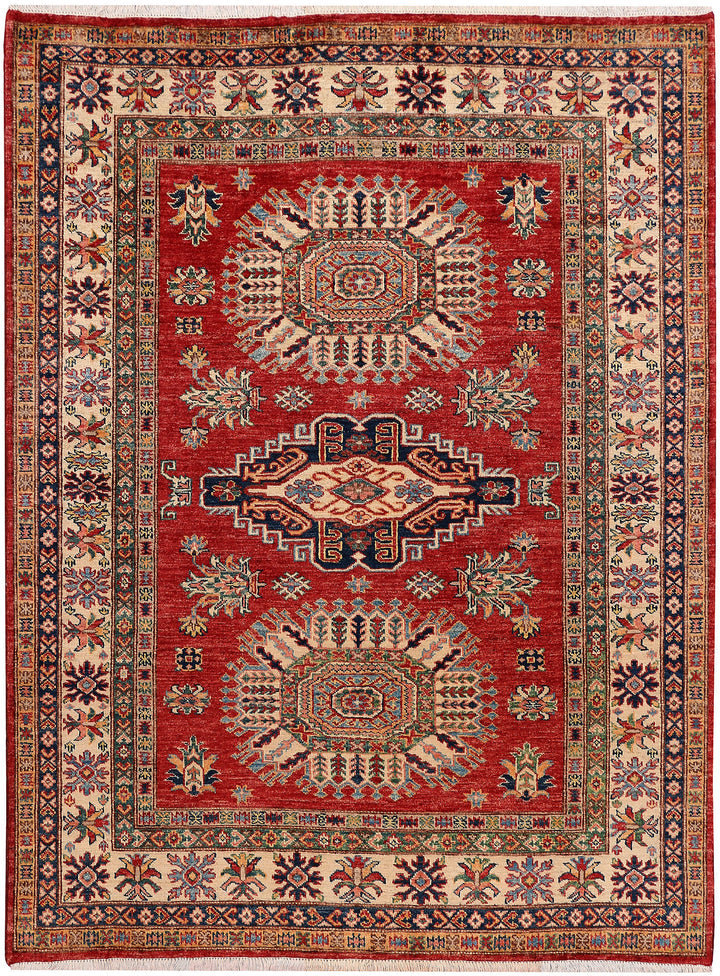 Firebrick Kazak 4' 10 x 6' 5 - No. 47986 - ALRUG Rug Store