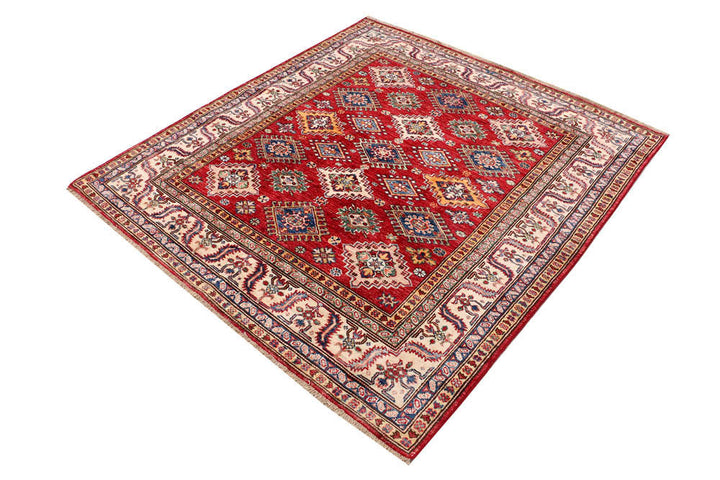 Firebrick Kazak 5' x 5' 5 - No. 47989 - ALRUG Rug Store
