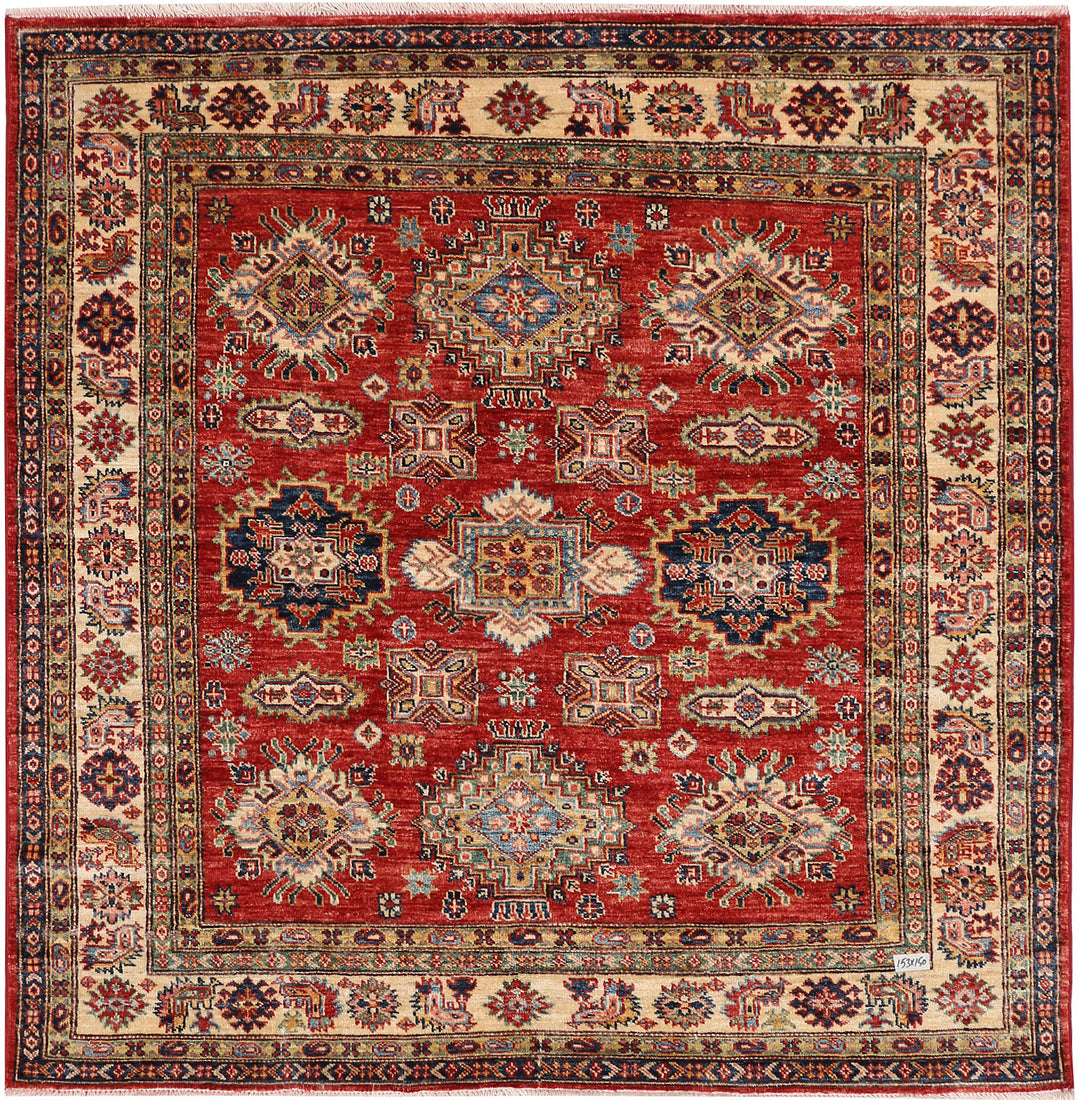 Firebrick Kazak 4' 11 x 5' - No. 47993 - ALRUG Rug Store
