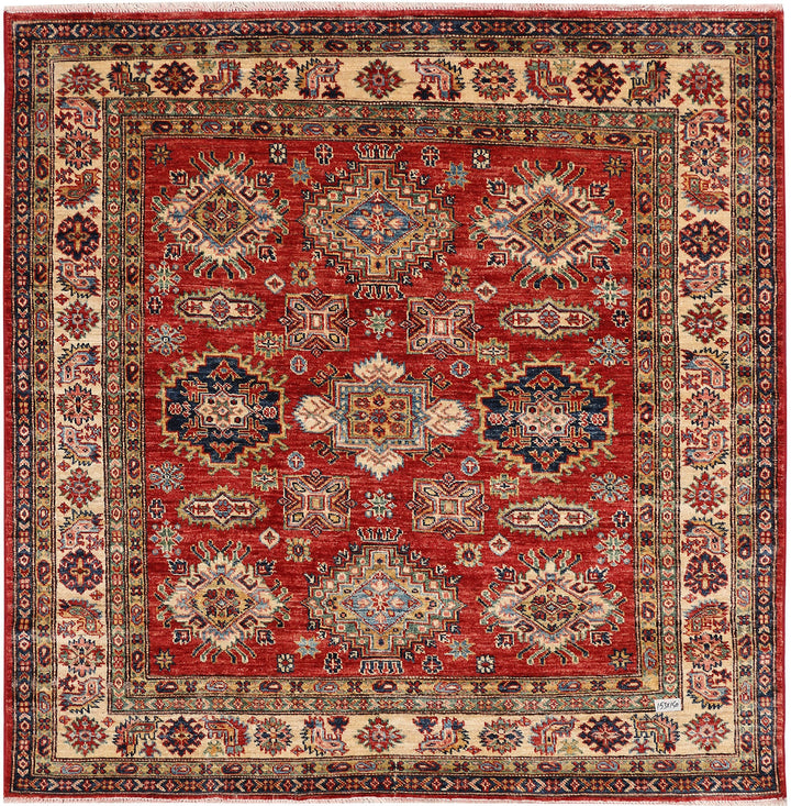 Firebrick Kazak 4' 11 x 5' - No. 47993 - ALRUG Rug Store