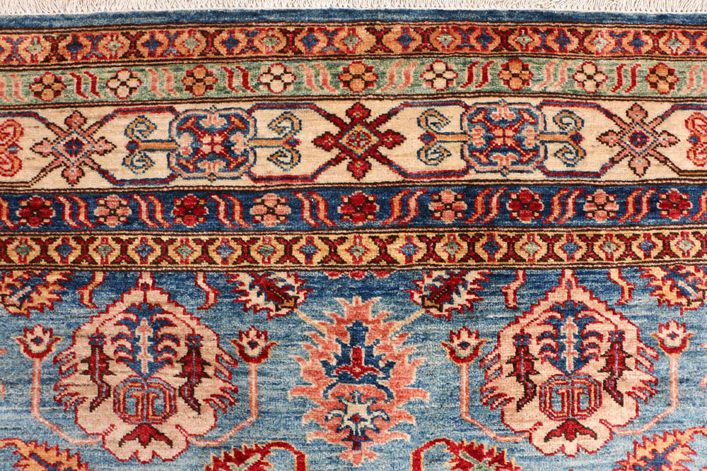 Steel Blue Kazak 6' x 8' 1 - No. 47996 - ALRUG Rug Store