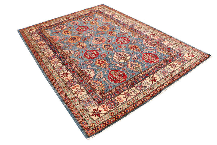 Steel Blue Kazak 6' x 8' 1 - No. 47996 - ALRUG Rug Store