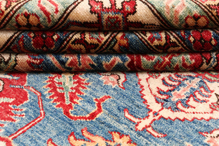 Steel Blue Kazak 6' x 8' 1 - No. 47996 - ALRUG Rug Store