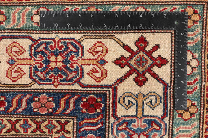 Steel Blue Kazak 6' x 8' 1 - No. 47996 - ALRUG Rug Store