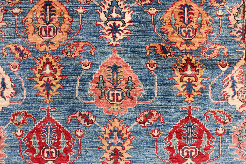 Steel Blue Kazak 6' x 7' 10 - No. 47999 - ALRUG Rug Store