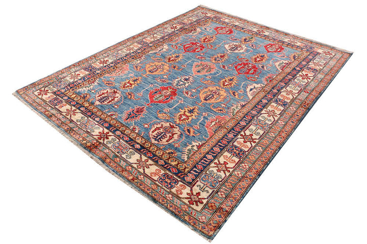 Steel Blue Kazak 6' x 7' 10 - No. 47999 - ALRUG Rug Store
