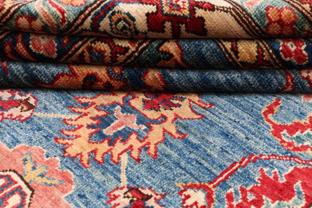 Steel Blue Kazak 6' x 7' 10 - No. 47999 - ALRUG Rug Store