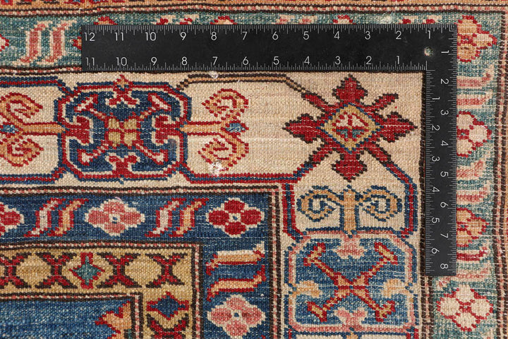 Steel Blue Kazak 6' x 7' 10 - No. 47999 - ALRUG Rug Store