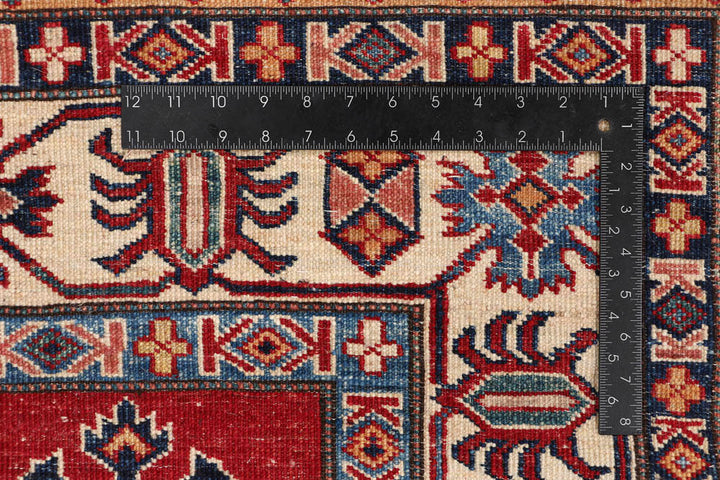 Firebrick Kazak 6' 1 x 7' 11 - No. 48002 - ALRUG Rug Store