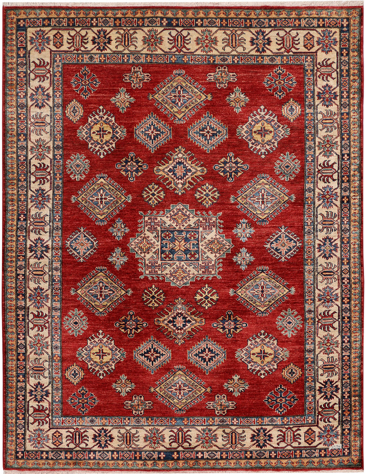 Firebrick Kazak 6' 1 x 7' 11 - No. 48002 - ALRUG Rug Store