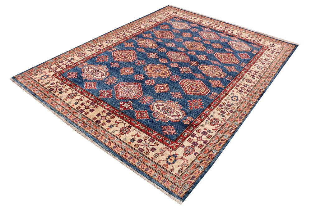 Steel Blue Kazak 6' 1 x 8' - No. 48003 - ALRUG Rug Store