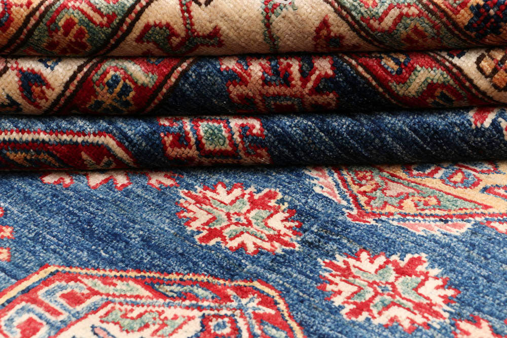 Steel Blue Kazak 6' 1 x 8' - No. 48003 - ALRUG Rug Store