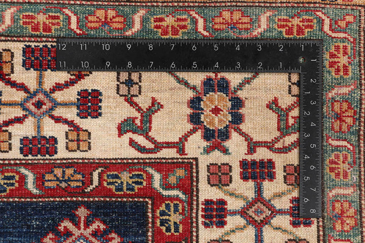 Steel Blue Kazak 6' 1 x 8' - No. 48003 - ALRUG Rug Store