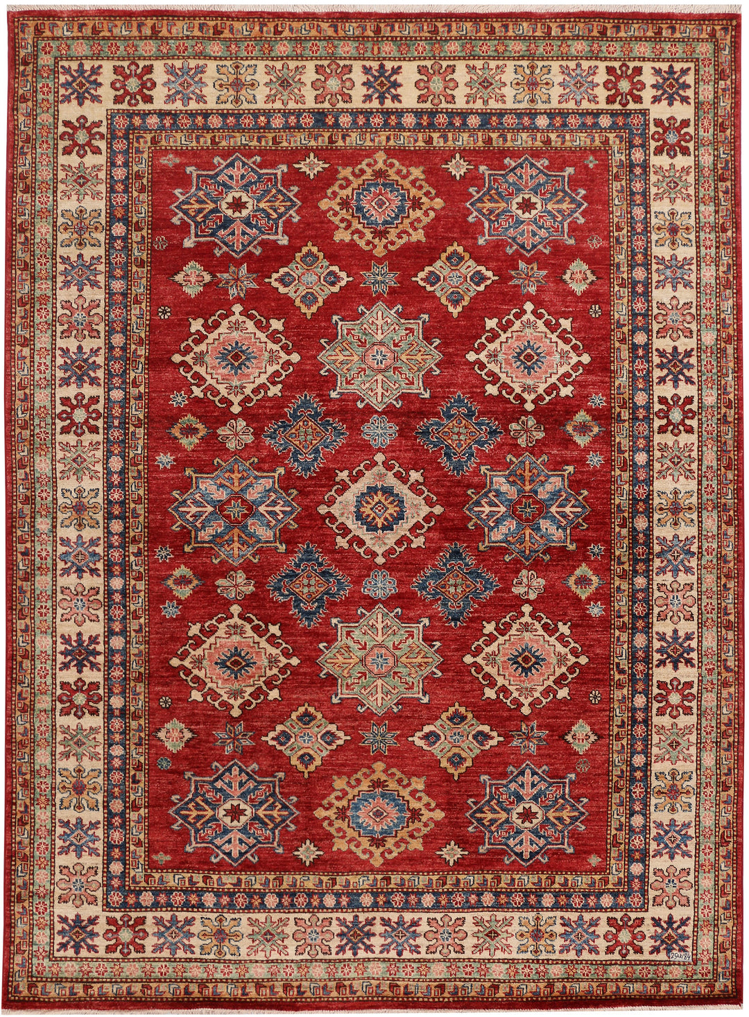 Firebrick Kazak 6' x 8' - No. 48004 - ALRUG Rug Store