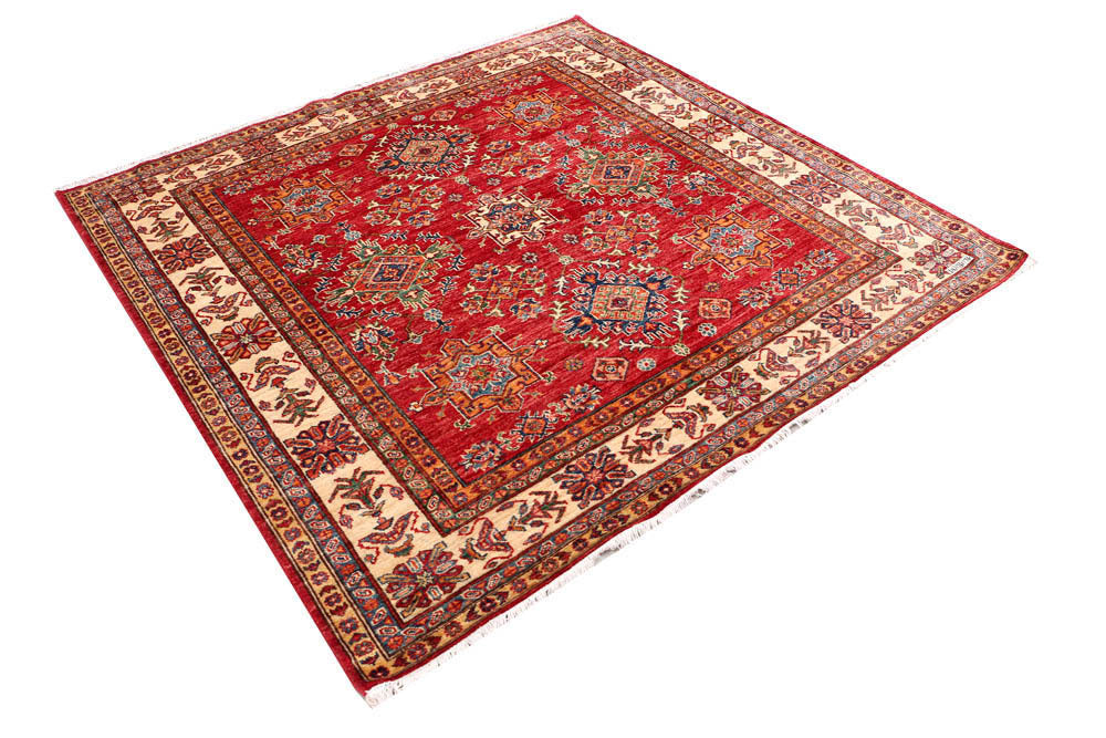 Firebrick Kazak 5' 9 x 5' 9 - No. 48005 - ALRUG Rug Store
