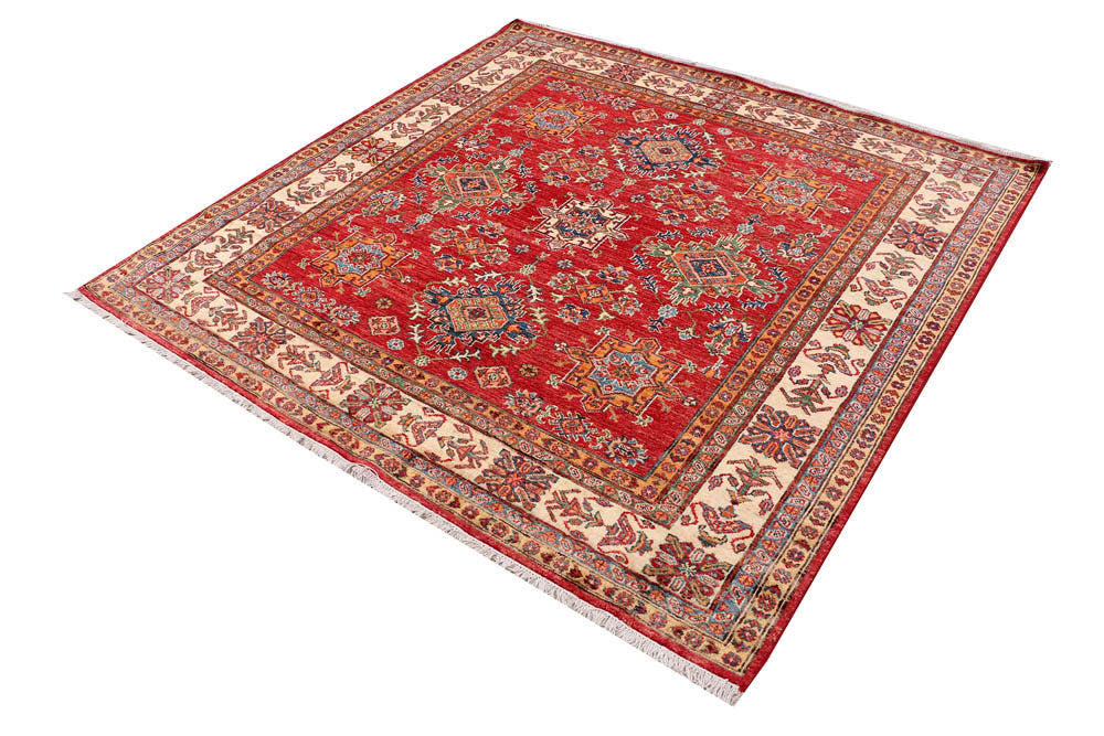 Firebrick Kazak 5' 9 x 5' 9 - No. 48005 - ALRUG Rug Store